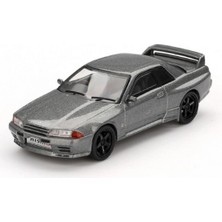 Mini Gt 1/64 Nissan Skyline Gt-R (Nismo BNR32 Crs Version) Dark Metal Gray