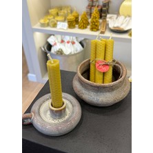 Ruhen Aromatherapy Balmumu Kısa Şamdan Mum