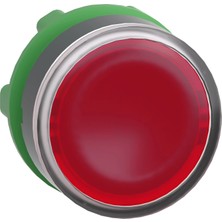 Schneider Electric Schneider ZB5AW343 Aydınlatmalı Buton Için Başlık, Harmony Xb5, Plastik, Kırmızı Gömme, 22MM, Entegr. Led, Yay Geri Dönüşlü, Düz Lens