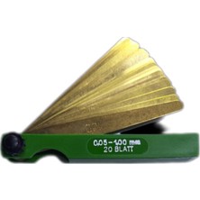 Normadia 100MM Pirinç Filler Çakıları - 20 Parça, Alman Kalitesi