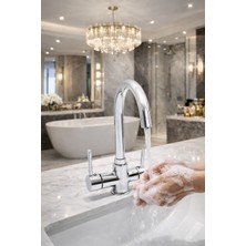 Musluq Krom-Baston Arıtmalı Eviye Bataryası