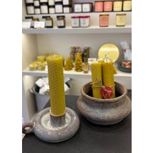 Ruhen Aromatherapy Balmumu Kalın Şamdan Mum