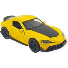 Çek Bırak Araba Metal - 3691C - Sarı