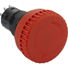 Schneider Electric Schneider XB6EAS842P Kırmızı Acil Durdurma Ø 16 - Mantar Başlık Ø 24 - Döndürülerek Serbest Bırakılan