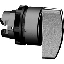 Schneider Electric Schneider ZB5AJ4 Siyah Mandal Buton Başlığı Ø22 2 Konumlu Yaylı Dönüş