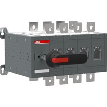 Abb 1SCA022785R6210, OT800E04CP, 800 Amper, 4 Kutuplu, Manuel Transfer Şalteri, 1-0-2 Konumlu