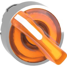 Schneider Electric Schneider ZB4BK1253, Harmony Stil 4, XB4BK12 Serisi Işıklı Kalıcı Mandal Butonlar Için Kafa, 0-1 Konumlu, Sarı