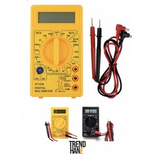Normadia Dijital Multimetre Volt Amper Ohm Ölçer Elektronik Test Cihazı, Profesyonel Kullanım