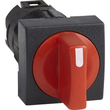 Schneider Electric Schneider ZB6CD42 Kırmızı Kare Mandal Buton Başlığı Ø16 2 Konumlu Sabit