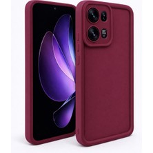 Vissona Oppo Reno 13 Pro Uyumlu Kamera Çıkıntılı Mat Silikon Telefon Kılıfı