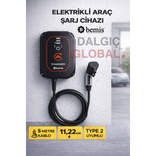 Bemis Model 1 Charger 2 5m. Kablolu 11 - 22 Kw (Trifaze) 16 - 32A
