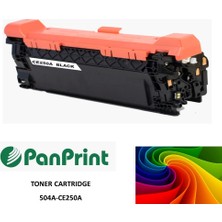 PanPrint Hp 504A CE250A Siyah Muadil Toner