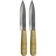 Güzelyüz Avm Antakya Bıçağı Naim Bıçak Ahşap Saplı Mutfak Bıçağı Küçük Boy 2 Adet 18cm Keskin Kaliteli 1.sınıf