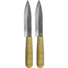 Güzelyüz Avm Antakya Bıçağı Naim Bıçak Ahşap Saplı Mutfak Bıçağı Orta Boy 2 Adet 22cm Keskin Kaliteli 1.sınıf