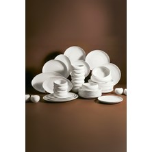 Perotti Roma 58 Parça 12 Kişilik Bone Porselen Yemek Takımı