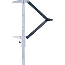 Normadia 0-150MM, 0.1mm Çizgi Ölçüm Kumpası, Hassas Mekanik Alet