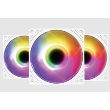 Scythe Wonder Tornado 120 White Argb 3 Pack