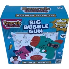 Nasyonel Toys Bayrak Bubble Big Bubble Gun Baloncuk Tabancası – Büyük Köpük Balon Makinesi