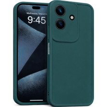 Vissona Realme C61 Uyumlu Kamera Çıkıntılı Mat Silikon Telefon Kılıfı