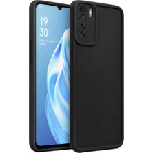 Vissona Oppo A91 4g ve Oppo Reno 3 ve Oppo F15 Uyumlu Kamera Çıkıntılı Mat Silikon Telefon Kılıfı