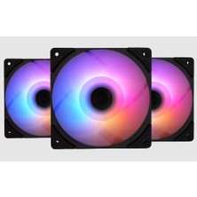 Scythe Wonder Tornado 120 Argb 3 Pack Black