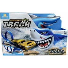 Nasyonel Toys Shark Track Oyuncak Araba Pisti – Köpekbalığı Temalı Yarış Seti – Çocuk Oyun Seti