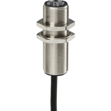 Telemecanique Sensors Telemecanique XS118BLFAL2 Endüktif Sensör Xs1 M18, L58 Mm, Pirinç Gövde, Algılama Mesafesi 5 Mm, 24…240 Vac, 2 M Kablolu