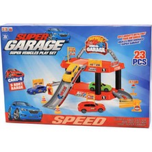 Nasyonel Toys Super Garage Oyun Seti – Arabalı Garaj & Rampa Seti | 23 Parça | 3+ Yaş
