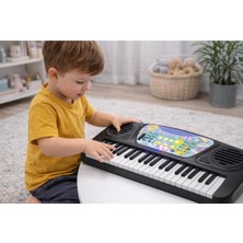 Nasyonel Toys Elektronik Oyuncak Piyano – Çocuklar Için Müzikli Eğitici Klavye – Işıklı ve Sesli Piano Oyuncağı