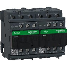 Schneider Electric Schneider LC2D12U7 Tesys D Dönüşlü Kontaktör - 3p(3 Na) - Ac-3 - <= 440 V 12 A - 240 V Ac Bobin