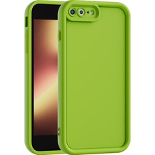 Vissona iPhone 7 Plus  Uyumlu Kamera Çıkıntılı Mat Silikon Telefon Kılıfı