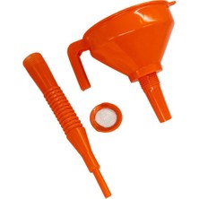 Normadia Paslanmaz Çelik Süzgeçli Lastik Huni 1.2l 160MM, Dayanıklı ve Kullanışlı