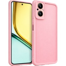 Vissona Realme C67 ve Realma 12 Lite  Uyumlu Kamera Çıkıntılı Mat Silikon Telefon Kılıfı