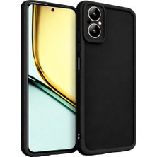 Vissona Realme C67 ve Realma 12 Lite  Uyumlu Kamera Çıkıntılı Mat Silikon Telefon Kılıfı