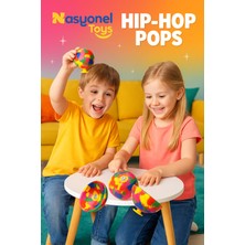 Nasyonel Toys Hip-Hop Pops Çocuk Oyuncak Topu – Zıplayan Eğlenceli Top -