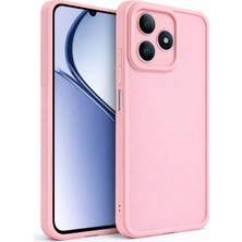Vissona Realme C63 Uyumlu Kamera Çıkıntılı Mat Silikon Telefon Kılıfı