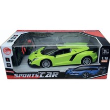 Nasyonel Toys Uzaktan Kumandalı Spor Araba – Yeşil – Işıklı – Kutulu