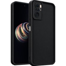 Vissona Mi Redmi Note 10 - Redmi Note 10S- Redmi Note 11 Se Uyumlu Kamera Çıkıntılı Mat Silikon Telefon Kılıfı