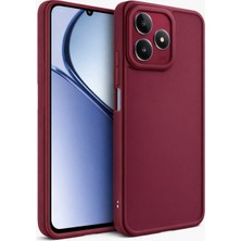 Vissona Realme C63 Uyumlu Kamera Çıkıntılı Mat Silikon Telefon Kılıfı