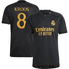 SporZ Toni Kroos 2023-24 Sezonu R,e,a,l, M,a,d,r,i,d Alternatif Yetişkin Forması (Third)