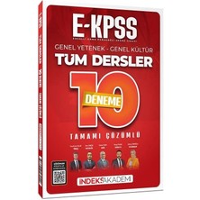Ekpss 10 Deneme Çözümlü Indeks Akademi