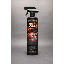 Oto Trend Hızlı Cila Sprey 400 ml – Araç Boya Parlatıcı, Hızlı ve Kolay Uygulama, Parlak Koruma