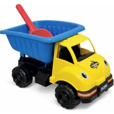 Nasyonel Toys Oyuncak Damperli Kamyon Seti | Kürekli Büyük Tekerlekli Kamyon | Çocuk Oyuncağı