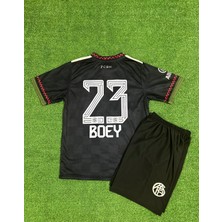 SporZ B.a.y.e.r.n/m.ü.n.i.h 2025/26 Yeni Sezon  Sacha Boey Alternatif Çocuk Forması (Black)