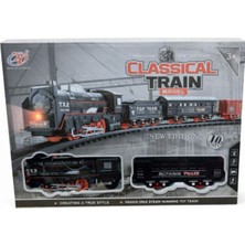 Nasyonel Toys Klasik Buharlı Tren Seti – Classical Train – Raylı Oyuncak Tren – Kutulu