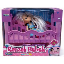 Nasyonel Toys Ranzeli Oyuncak Bebek Seti – Yataklı Bebek Oyuncağı