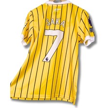 SporZ A.r.s.e.n.a.l 2024/25 Sezonu Bukayo Saka Özel Konsept Forması (Yellow)