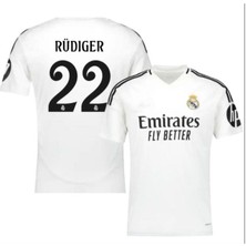 SporZ R.madridd 2024-25 Yeni Sezonu Antonio Rüdiger Iç Saha Forması