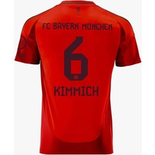 SporZ B.a.y.e.r.n/m.ü.n.i.h. 2024/25 Yeni Sezon Joshua Kimmich Iç Saha Forması (Red)