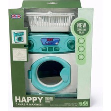 Nasyonel Toys Eğlenceli Tasarımlı Oyuncak Çamaşır Makinesi - Kız Erkek Çocuklar İçin